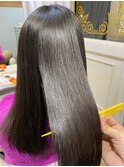初めての美革ストレート(縮毛矯正)