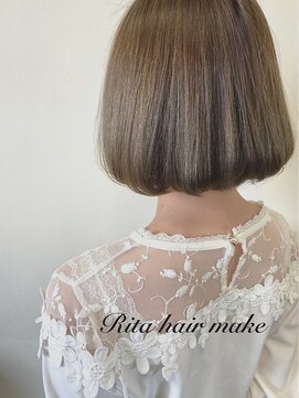 リタ ヘアメイク(Rita hair make) See throgh Aqua (シースルーアクア)