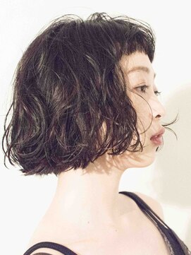 キープへアデザイン(keep hair design) 【keep hair design 土肥】ナチュラルウェービーボブ