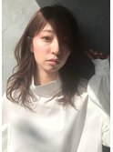 【あんまり巻かない】大人チョコレートベージュ