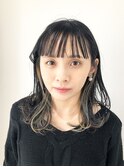 ダークアッシュ × インナーカラー