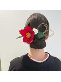 【emme×石崎】和装ヘアセット