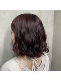 イルミナカラーで艶々ピンクブラウン♪
