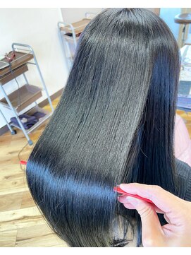 ヘアデザイン ディクト(hair design D.c.t) [顧客様No1クーポン]カット+高濃度水素カラー+再整Tr