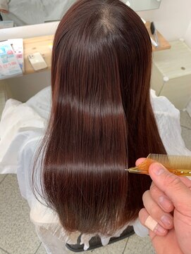 雨とランプ 髪質改善『ヘアエステ』【雨とランプ 縮毛矯正 琴似　髪質改善】