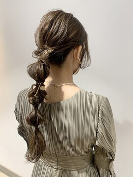 ノウェム バイ シーラス(novem by cirrus) 【novem】大人あみおろしヘアセット 2   20代/30代/40代/50代