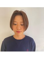ユニ ヘアー(uni hair)&nbsp;☆センターパートなキレカワボブ☆