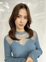 フォルテ 表参道店(FORTE)&nbsp;【フォルテ千鶴】大人かわいいセンターパートストレート