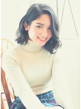 ワースホワイル(WORTH WHILE) 大人ガーリー/チョコレート/プリカール/小顔カット/外ハネボブ