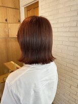 クラップス 綱島店(CLAPS) ぷつっと外はねミディ/アースカラー/ヘルシースタイル@30代40代