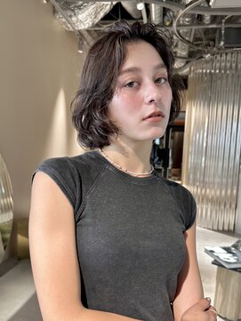 スクリーンギンザメゾン 銀座(SCREEN GINZA MAISON.) 黒髪カタログ/クラゲヘアー/オリーブ/銀座