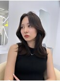 韓国レイヤードカット/くびれ巻き