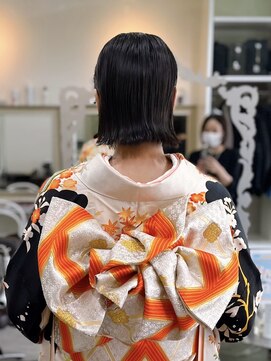 ジラ ヘアアンドメイク(girra HAIR&MAKE) 振袖着付け