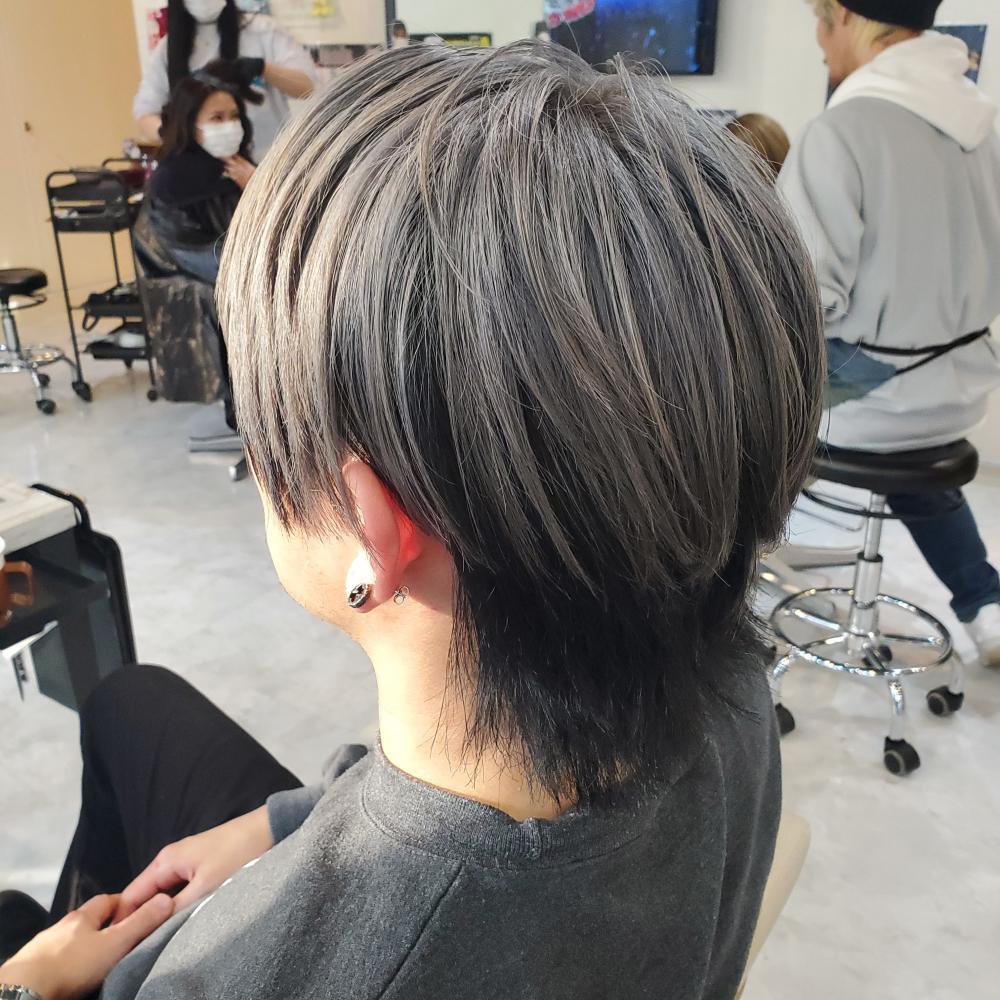 ハイトーンカラー・シルバー×黒のアウターカラー：L193134440