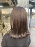 ブリーチ無しグレージュ
