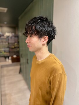 ヘアサロン ナノ(hair salon nano) メンズパーマ×マッシュスタイル
