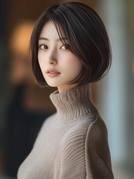 アルトリスト(Altruist Aging×HAIR&SPA) ★暗めカラーグランマッシュフェイスフレーミングデザインカラー