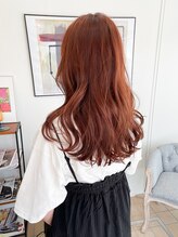 コース(CORS)&nbsp;【CORS高崎】オレンジブラウン　ブリーチなしWカラー