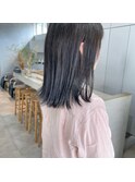 透ける暗髪グレー！赤み抑えて透明感を！
