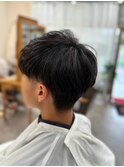 刈上げツーブロマッシュ