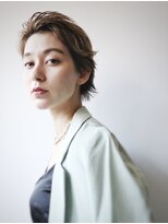 アンフェインド02(UNFEIGNED 02) 30代40代大人coolショートニュアンスパーマ