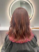 アンジェリカ 布施セントラルビル店(ANGELICA)&nbsp;pink × インナーカラー