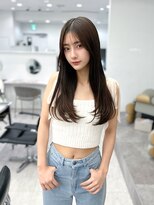 アマトウキョウ 表参道(AMA TOKYO)&nbsp;前髪顔まわり韓国ヘアレイヤーカットサイドバンク2wayバンク韓国