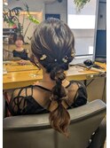 編みおろし【藤沢/アップスタイル/ヘアアレンジ】