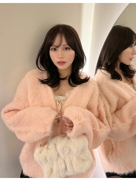 ノク 渋谷(nok) 外内兼用ミディアム_メルティカラーフェミニンロング