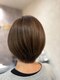 シュシュ(chou chou)の写真/明るく自然な仕上がりで、お洒落なグレイカラーをご提案！ダメージレスでツヤ感のある理想の髪色に♪
