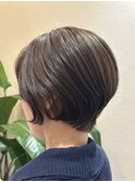 前下がりショートボブ