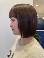 ラグ バイ シゲルカットクラブ 神田久志本店(lag)&nbsp;ぷつっとボブ×顔まわりレイヤー×伊勢ボブ