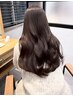 【平日限定】カット+透明感カラー+クイックトリートメント※土日祝は￥8800