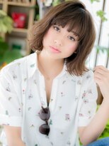 カバーヘア ブリス 戸田公園西口店(COVER HAIR bliss) 大人可愛いバレイヤージュ小顔外ハネボブh4戸田公園20代30代40代