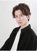 ナチュラルツーブロックショート