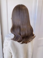 へアメイクワンプラス 四日市(HAIR MAKE ONEplus)&nbsp;秋の透明感◎シールエクステで叶えるアッシュグレージュロング