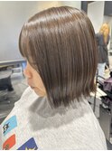 切りっぱなしボブ
