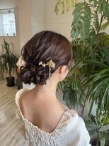 フゥカ 売市店(fuka)&nbsp;【 大人可愛い☆】お呼ばれシニヨンヘア　八戸