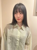 トリッカ シブヤ(TRICCA SHIBUYA) ロングレイヤー/ストレート/黒髪/艶髪/ナチュラル