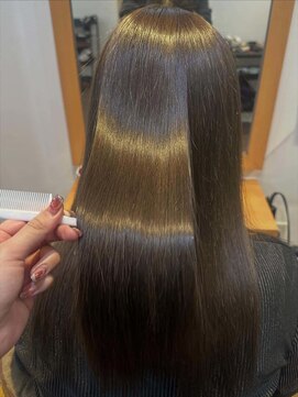 ヘアーリラクゼーション ティーノ(Hair relaxation tino) ツヤのあるオリーブベージュ【蒲田】