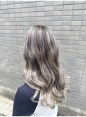 デザインカラー×バレイヤージュ