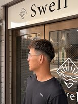スウェル 押上店(Swell)&nbsp;MEN’S/ニュアンスパーマ/ニュアンスウルフ/錦糸町駅