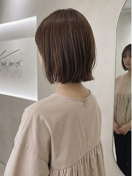 ウィズ ヘア デザイン(wis hair design) 髪質改善×結べるふんわり大人ボブ