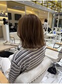 【平林鼓】髪質改善×オリーブベージュ