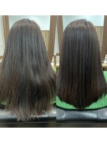 シェアする美容室 結び 結びの縮毛矯正で扱いやすいサラツヤな髪へ★