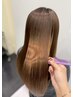 【吉村限定30%OFF】似合わせカット+髪質改善ストレートパーマ
