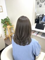 シャルムパリス(charme paris)&nbsp;オリーブ　グレージュ　レイヤー