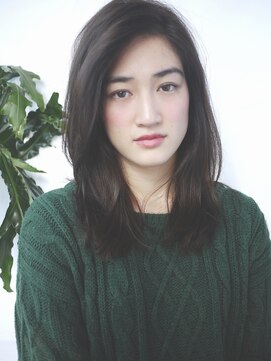 リパブリッシュ バイ ゴズウェルヘア(Republish by Goeswell Hair) 暗髪ナチュラルセミディ