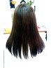 ☆☆縮毛矯正＋Wケア（極上トリートメント）￥25780→￥18500