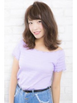 アジールヘア 池袋東口店(agir hair) 外ハネフェザーミディアム【池袋】【池袋東口】【池袋駅1分】